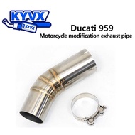 Motorcycle Exhaust Air Intake System Accessories Ducati959 Panigale Middle Section 60mm Connection P