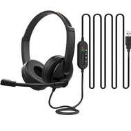 Lightweight Headset USB Headset Computer Headset HD Microphone PC Stereo Conference Microphone