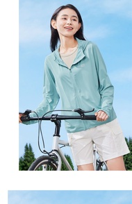 Special Sunscreen Clothes for Women 2025 Summer New Mein mein ice Generation 3 Ice Silk Breathable U