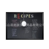 Imitation Wood 60x120cm Magnetic Curved Surface Langtu Single-Sided Advertising Hanging Type B Cafe 