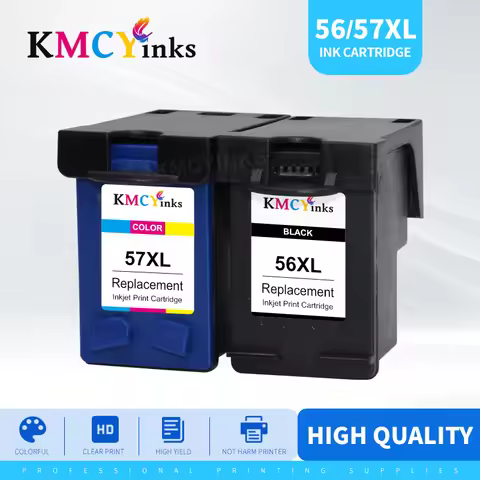 KMCYinks 56XL 57XL For HP Photosmart 7150 7260 7350 7450 7550 7660 7755 7760 7960 Printer Replacemen