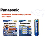 PANASONIC Evolta Battery (AA Size) 2pcs / 8pcs