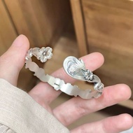 A New Product [10,000 People Collection] Nine-Tailed Fox 999 Pure Silver Retro Fox Peach Blossom Bra