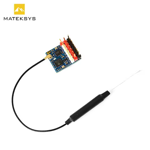 MATEKSYS ELRS-R24-P6 EXPRESSLRS 2.4G 6CH PWM RECEIVER ExpressLRS 3.0 VBAT Voltage Sense for RC FPV A