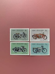 外國郵票—新西蘭電動單車