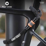 WEST BIKING Bicycle Anti-Theft 4 Digits Pas 97cm High Strength Steel Chain Lock MTB Road Bike Scoote
