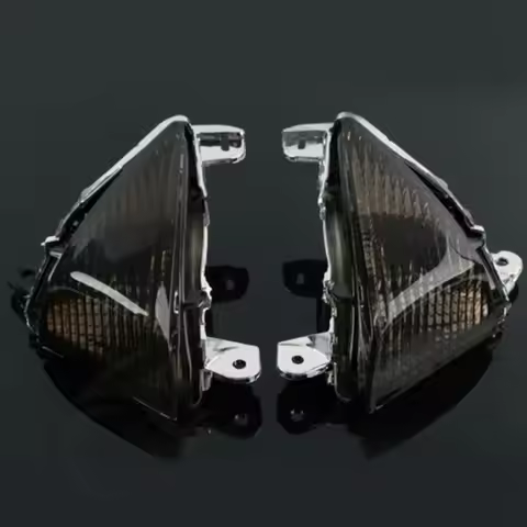 Motorcycle Front Turn Signal Indicators For KAWASAKI ZX10R 06-07 ZX6R 05-11 Z1000 07-12 ZX14R ZZR140