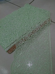 Renda bordir lebar 20cm/renda Lebar Bordir giper/renda prada bordir(per yard/90cm)