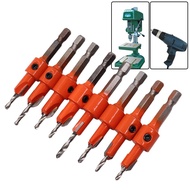 1pc Woodworking Hex Shank Countersink Drill Bit Salad Drill Step Drill Bit