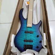 ✅ Peavey Millennium BXP 5-String Electric Bass Quilt Top Trans Blue