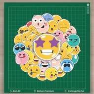 Cutting Pack Stickers Mixed Mood Emoji Stickers [Mixed Heart Atmosphere Emoji] Contents 100Pcs Cute 