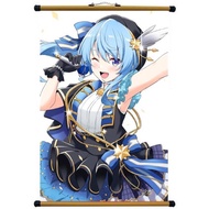Hoshimachi Suisei wall painting -Hololive