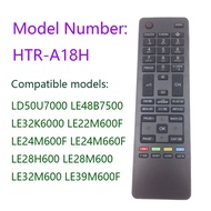 Haier   TV REMOTE CONTROL HTR-A18H LE48B7500 LE22M600F LE24M600F LE28H600 LE28M600 LE32M600 LE39M600