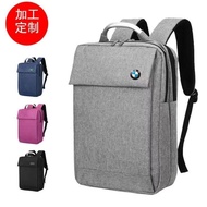 Beg galas perniagaan lelaki beg galas perjalanan kasual berkapasiti besar beg komputer BMW beg perni