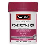 Swisse Ultiboost Co-Enzyme Q10 150Mg 180 / 50 Capsules辅酶 q10 For Heart Health