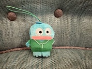 日版Sanrio 迷你睡衣水怪hangyodon掛飾 - 綠色6cm