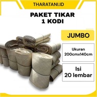 20 Sheets Jumbo Pandan Mat 200x140 Cm - Funeral Mat Floor Seat Mat