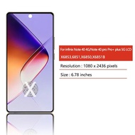 YY Incell cho Infinix Note 40 Pro 4G/5G x6850 x6851 Màn hình LCD màn hình + Bộ số hóa cảm ứng cho In