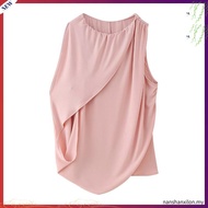 Asymmetrical Sleeveless Top