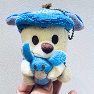 keychain pooh Bear Wear A Rare disney EEYORE winnie the Faded Label