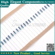 100PCS 1/4W 220R 1/4 Watt 220ohm 220 OHM 0.25W 1% ROHS Metal Film Resistors