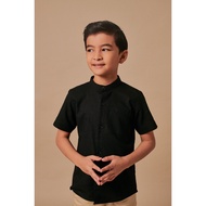Enrique Shirt Kids in Black