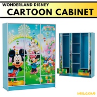 WONDERLAND 4FT Cartoon Cabinet / Children Wardrobe / Almari Baju Kanak-kanak / Kids 儿童衣橱