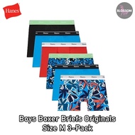 Hanes - Boys Boxer Briefs Originals 3 Pack กางเกงบ็อกเซอร์เด็กผู้ชาย