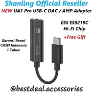 Shanling UA1 PRO PORTABLE USB-C DAC / AMP ADAPTER NEW Ess9219C