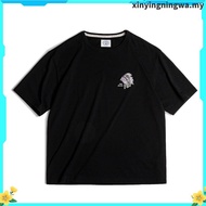 MADEN brand workwear style men youth 2024 summer new American retro Indian plant tanned printed T-sh