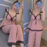 Kate Silk Polka Dot Robe Fairy Tail Trousers