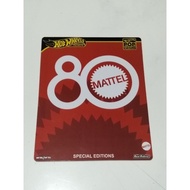 Custom Card Hotwheels Premium 80th Anniversary