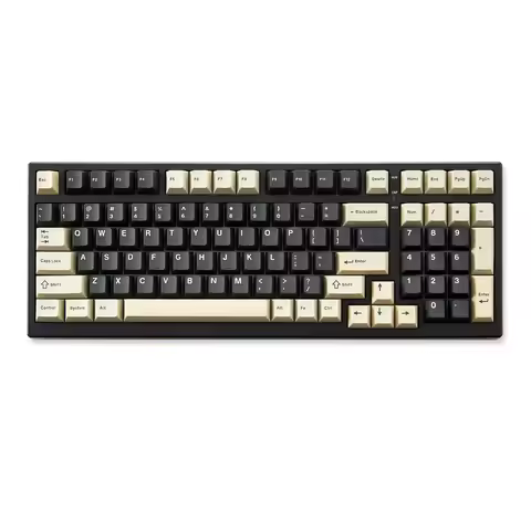 YUNZII YZ98 Black Mechanical Gaming Keyboard, 99-Key Hot Swap Gasket Keyboard, 98% 1800 Layout Wirel