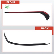 A22E-Car Front Bumper Splitter Spoiler Trim For Mercedes W117 C117 CLA Class CLA45 CLA200 CLA220 CLA