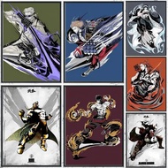 COD Good Game T-tEKKEN Poster Premium Waterproof Aesthetic Wall Art Designed for Office Bedroom Bar 