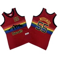 Embroidered Version Basketball Jersey Denver Nuggets Jersey Vest Anthony Iverson