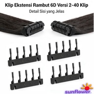 6D Hair Styling Tools GEN2 40 Pcs - CHWB Hair Extension Clips