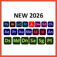 🔥👑Adobe2026~2025(windows/Mac)Photoshop Illustrator InDesign Lightroom Acrobat Animate