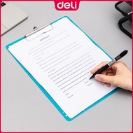 Deli Clamp Board A4 Single Page Clip File Storage Board EF75632