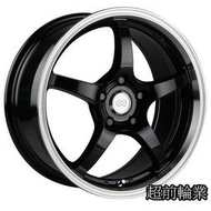 【超前輪業】 ENKEI SM13 17吋鋁圈 5孔114.3 亮黑車邊