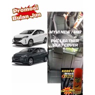 PVC Seat Cover for Myvi New 2023-2025 (2H/R) & (4H/R) full set
