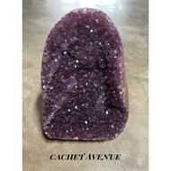 Reddish Purple Amethyst Geode