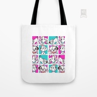 Dalmatian Panel Canvas Tote Bag