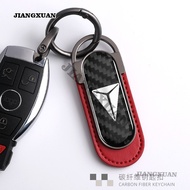 Deepal Car Carbon Fiber Keychain Motorcycle Creative Keychain S05 S07 L07 E07