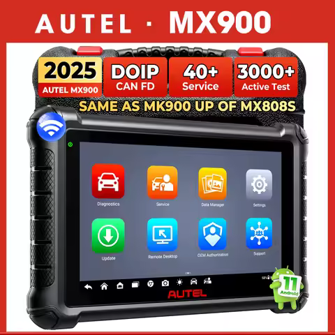 Autel MaxiCheck MX900 Diagnostic Tool 2025 Bidirectional Scanner Active Test DoIP&CAN FD Auto Scan T