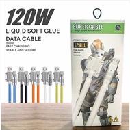 120W SILICONE DATA CABLE | USB CABLE | DATA CABLE Original
