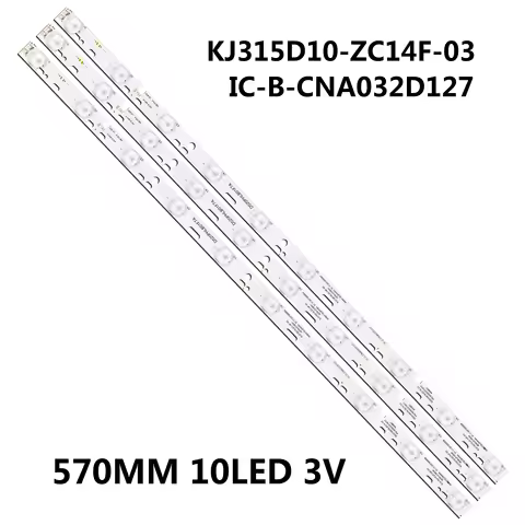 3Pcs/Set LED Backlight Strip Le32luz1 DG315D10-ZC14-01(A) 303dg315033 303dg315034 303tl315033 BMTC D