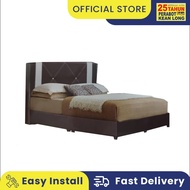 KLSB 5' Katil Queen Divan (Divan Queen Bed)/Katil/Bed/Divan dan Headboard Kelamin/Katil Murah Queen