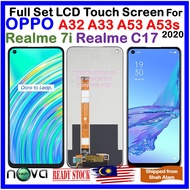 ORI NGS LCD Touch Screen Fit with OPPO A32 / A33 / OPPO A53 2020 / A53s / Realme 7i / Realme C17