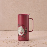 [STARBUCKS VN] - SS DRAGON ASLEEVEP IN FLORAL RIM TUMBLER 17oz